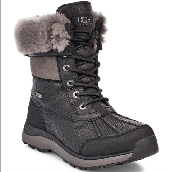 UGG | Adirondack Boot III In Black Snow Boots NEW Size 10 - Picture 12 of 12